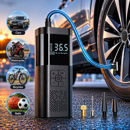 Digital Tire Air Pump