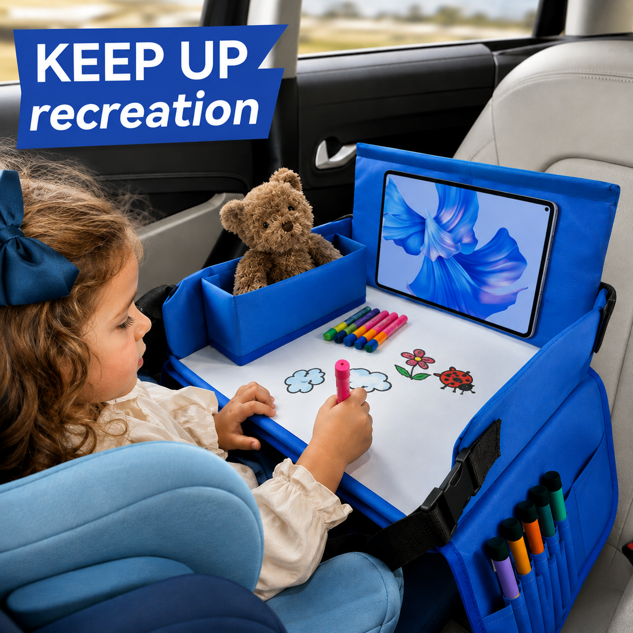 Kids Car Seat Activity Tray