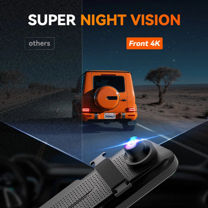Plug & Play Front And Rear Dash Camera