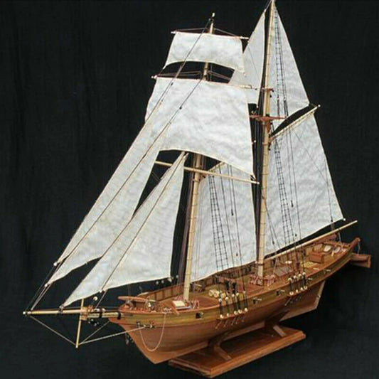 DIY Wooden Sailboat Model Kit