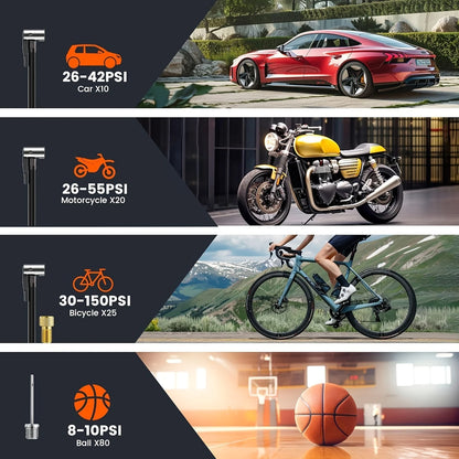 Digital Tire Air Pump