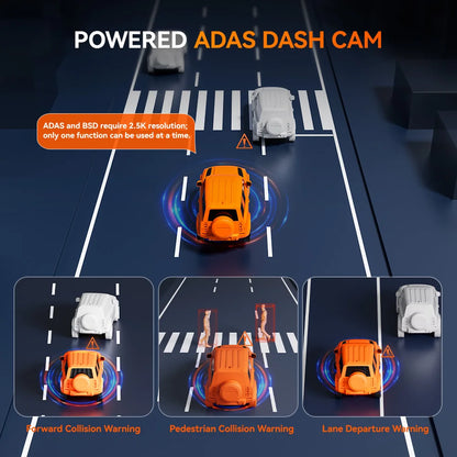 Plug & Play Front And Rear Dash Camera