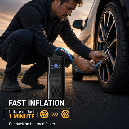 Digital Tire Air Pump
