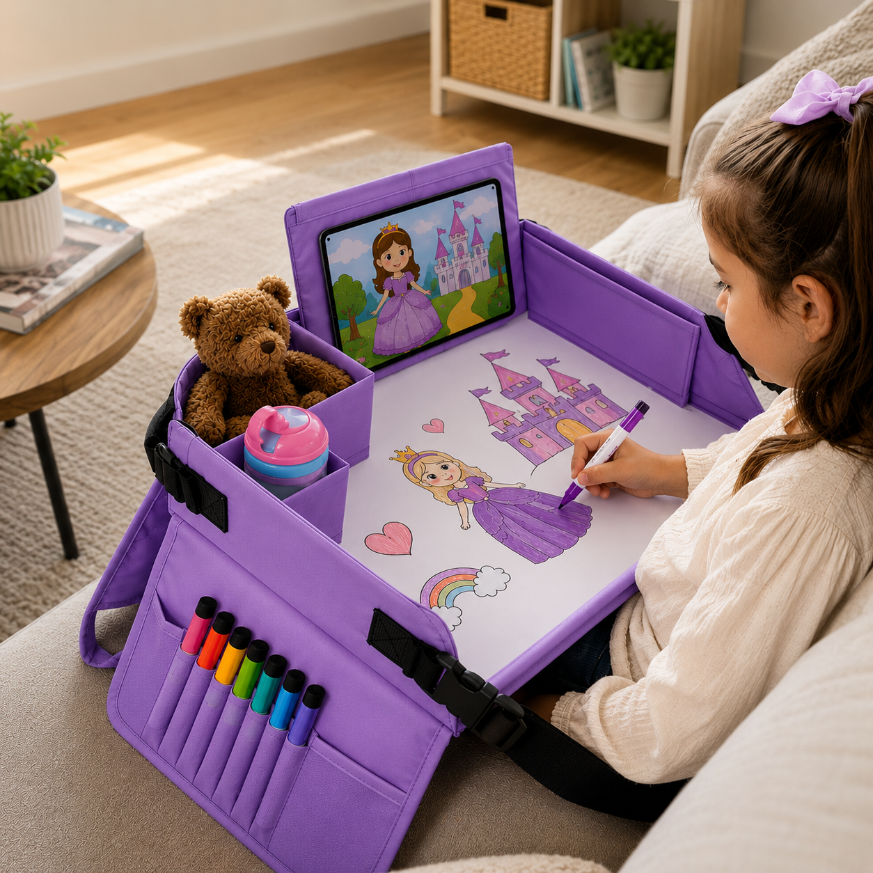 Kids Car Seat Activity Tray